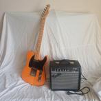 Squire Affinity (Fender) tele electr. gitaar met versterker., Fender, Met versterker, Ophalen of Verzenden, Zo goed als nieuw