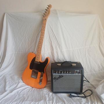 Squire Affinity (Fender) tele electr. gitaar met versterker. beschikbaar voor biedingen