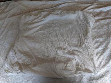 Nette katoenen hoes v.het box matras, Jollein, gebroken wit  beschikbaar voor biedingen