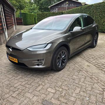 Tesla Model X 90D 2016 Grijs 85% soh inruil mogelijk  beschikbaar voor biedingen