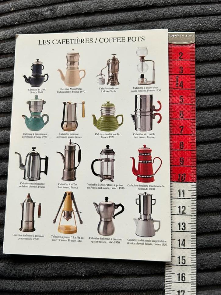 784. Kaart atelier Nouvelles Theepotten, Verzamelen, Ansichtkaarten | Themakaarten, Ongelopen, Ophalen of Verzenden