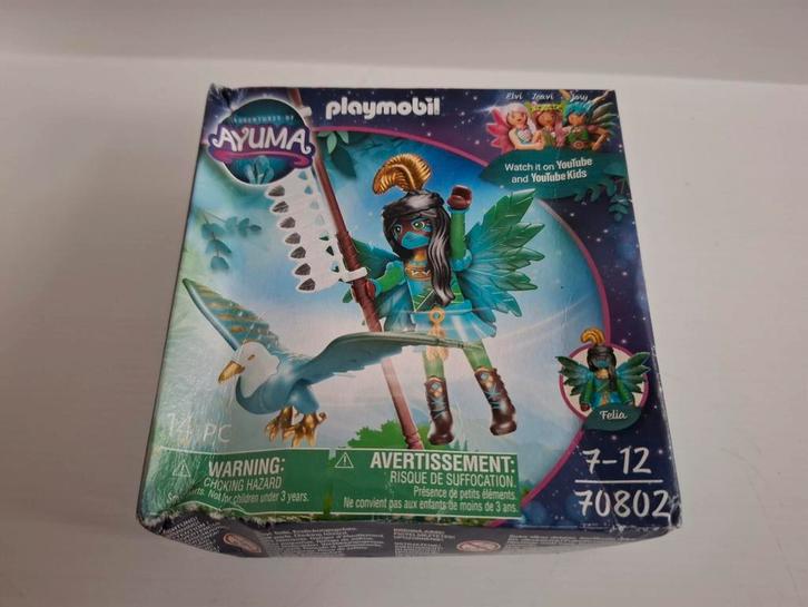 Playmobil Ayuma dicht set 70802 Knight Fairy met totemdier, Kinderen en Baby's, Speelgoed | Playmobil, Nieuw, Complete set, Ophalen of Verzenden