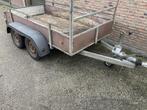 Tandemasser bakwagen aanhanger aanhangwagen opknapper, Auto diversen, Aanhangers en Bagagewagens, Gebruikt