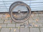 Shimano xt zadelpen, derailleurs en wielset, Fietsen en Brommers, Fietsonderdelen, Ophalen, Gebruikt, Mountainbike, Wiel