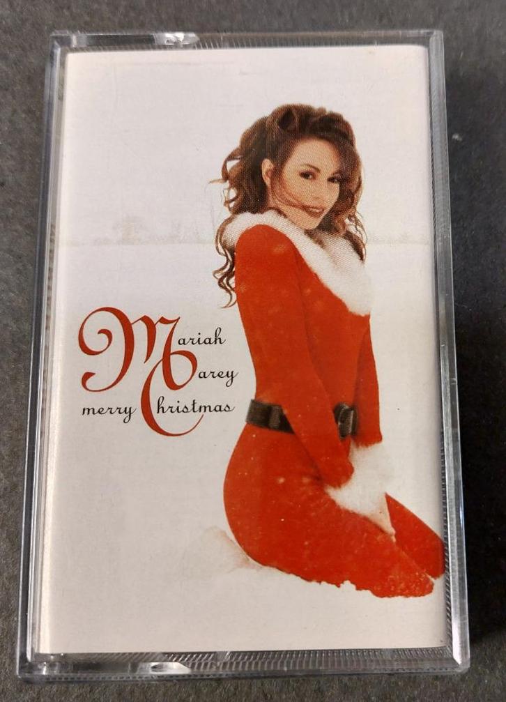 Mariah Carey CASSETTE Merry Christmas Origineel 1994, Cd's en Dvd's, Cassettebandjes, Gebruikt, Origineel, Pop, 1 bandje, Verzenden