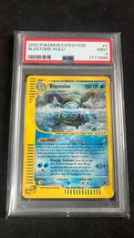 Blastoise expedition holo #4 PSA 9 pokemon kaart, Ophalen, Zo goed als nieuw, Losse kaart