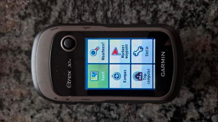 Garmin eTrex 30x met datakabel en fietssteun, Computers en Software, Navigatiesoftware, Zo goed als nieuw, Landkaarten, Ophalen of Verzenden