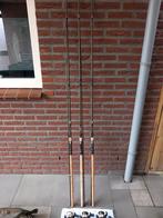 3 Schitterende 12ft SOUL The Classic Reloaded Karperhengels, Ophalen, Zo goed als nieuw, Werphengel