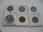 Zes herdenkingsmunten, Postzegels en Munten, Ophalen of Verzenden, Overige landen, Losse munt