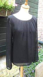 Zwarte blouse DFVV maat L (z.g.a.n.), Kleding | Dames, Zwart, Maat 42/44 (L), Ophalen of Verzenden, Zo goed als nieuw
