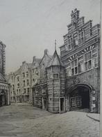 litho Kerkboog te Nijmegen Stevenskerk Hansbert of Hans Berk, Antiek en Kunst, Verzenden
