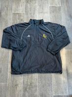 Vintage ‘90s Adidas Originals Windbreaker XXL – Zwart met Wi, Zwart, Maat 56/58 (XL), Ophalen of Verzenden, Zo goed als nieuw