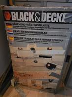 Black & Dekker zaag en bovenfreesblad, Ophalen