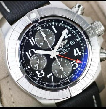 Breitling Avenger Chronograph GMT 45, A24315 full set 2024!! beschikbaar voor biedingen