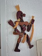 Houten Wanddecoratie - Handgesneden Kunst, Antiek en Kunst, Ophalen of Verzenden