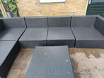 Loungeset  tuinset, Ophalen, Gebruikt, Kunststof, Bank