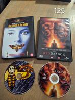 2 dvd's: The Silence of the lambs & Red dragon, Vanaf 16 jaar, Ophalen of Verzenden, Zo goed als nieuw, Slasher