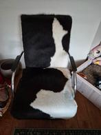 Koeienstoel - Uniek design!, Huis en Inrichting, Fauteuils, Ophalen, Minder dan 50 cm, Gebruikt, Minder dan 75 cm