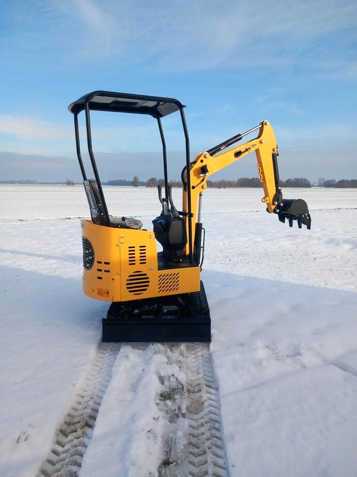 Minigraver/minikraan 1000 kilo nieuw, Doe-het-zelf en Verbouw, Gereedschap | Overige machines, Nieuw, Ophalen