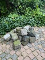 Basalt keien 15x15cm circa 25 stuks gratis op te halen, Tuin en Terras, Grind, Keien en Split, Ophalen, Gebruikt, Kei, Basalt