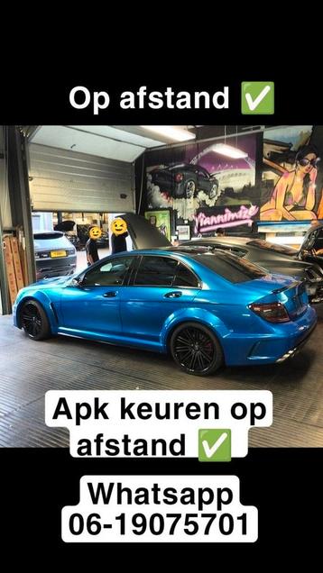 Apk keuren lees de beschrijving!!! beschikbaar voor biedingen