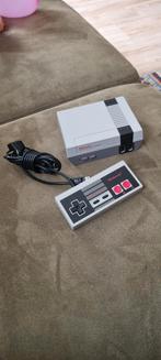 nintendo nes met controller en verlengkabel, Spelcomputers en Games, Spelcomputers | Nintendo NES, Ophalen, Zo goed als nieuw