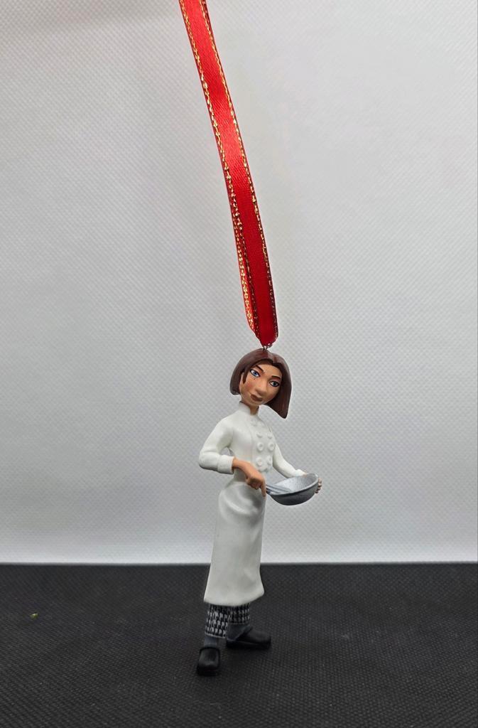 Disney Ratatouille Colette kerst ornament hanger kerstbal, Verzamelen, Disney, Nieuw, Ophalen of Verzenden