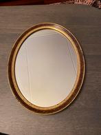 Ovale Spiegel Pieterman Schiedam Jaren '60/'70, Minder dan 50 cm, Gebruikt, Ophalen of Verzenden, Minder dan 100 cm