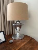 Mooie tafellamp incl kap, 61 cm hoog, puntgaaf, Ophalen of Verzenden, Zo goed als nieuw, Metaal, 50 tot 75 cm