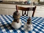 2 antieke lampen, Antiek en Kunst, Antiek | Tin, Ophalen of Verzenden