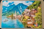 KING legpuzzel, dorp aan meer in Oostenrijk, 1000 stukjes, Hobby en Vrije tijd, Denksport en Puzzels, Ophalen of Verzenden, 500 t/m 1500 stukjes