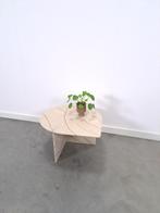 Marmeren druppelvormige tafel vintage salontafel, Huis en Inrichting, Tafels | Salontafels, Overige materialen, Gebruikt, 50 tot 100 cm