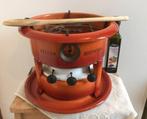 GEZOCHT!!!  Oranje petroleumstel 3-pits, Ophalen of Verzenden