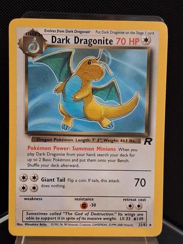 Dark Dragonite TR 22 beschikbaar voor biedingen