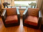 2 mooie maatwerk fauteuils, Ophalen of Verzenden, 75 tot 100 cm, Zo goed als nieuw