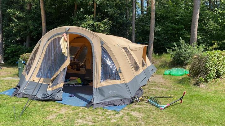 Bardani prestige 410 rsc + Bagagekarretje Rieske, Caravans en Kamperen, Tenten, tot en met 5, Gebruikt, Ophalen