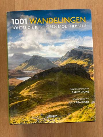 1001 Wandelingen - Routes die je gelopen moet hebben! beschikbaar voor biedingen