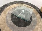 Nieuw Beek Maupertuus Bijzettafel Glas D50 Design Tafel, Huis en Inrichting, 50 tot 100 cm, Rond, Nieuw, Ophalen of Verzenden