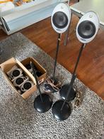 KEF luidsprekers / eitjes partij HTC1001 HTS2001 PSW1000.2, Audio, Tv en Foto, Luidsprekers, Gebruikt, 120 watt of meer, Front, Rear of Stereo speakers