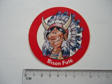 sticker oud Bison Indiaan strip retro fute beschikbaar voor biedingen