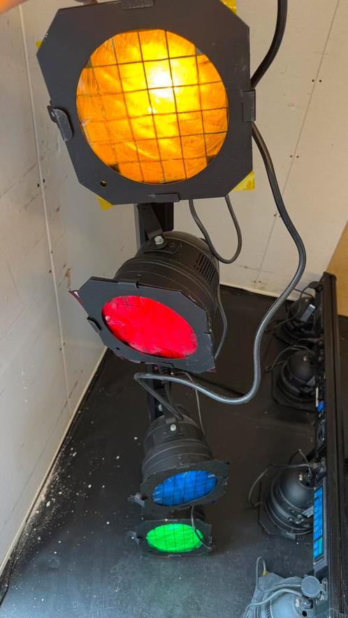 Par 56 fourbarren, Muziek en Instrumenten, Licht en Laser, Gebruikt, Licht, Ophalen