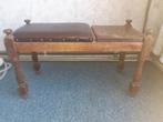 Antiek telefoonbankje vintage houten bankje, Antiek en Kunst, Antiek | Meubels | Stoelen en Banken, Ophalen
