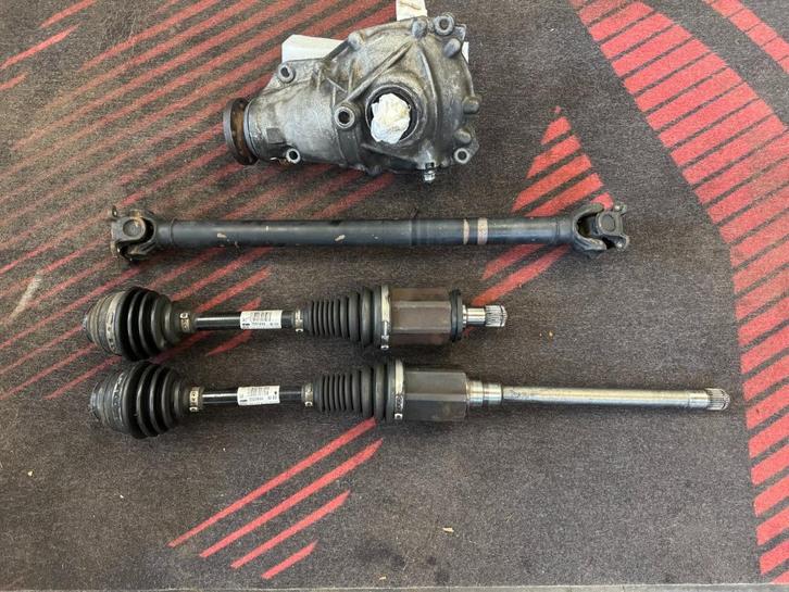 BMW F30 F31 335D xdrive aandrijflijn onderdelen, Auto-onderdelen, Ophanging en Onderstel, BMW, Ophalen of Verzenden