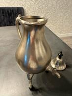 Tinnen kraantje kan met brander., Antiek en Kunst, Antiek | Tin, Ophalen of Verzenden