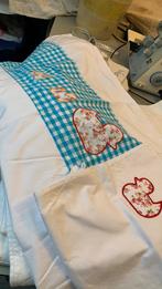 Baby dekbedovertrek met kussen sloof €10, Jongetje of Meisje, Wit, Dekbedovertrek, Ophalen of Verzenden