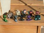 Minecraft Mini Figuren Set - 9 stuks, Verzenden, Zo goed als nieuw