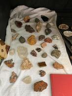 Verzameling 46 grote Edelstenen mineralen fossielen, Ophalen, Mineraal