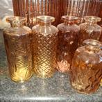 Flesjes voor stekjes 10 stuks amber, Ophalen, Overige kleuren, Glas, Minder dan 50 cm