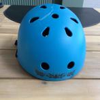 Blauwe skate helm maat S/M, Sport en Fitness, Skateboarden, Gebruikt, Ophalen of Verzenden, Bescherming