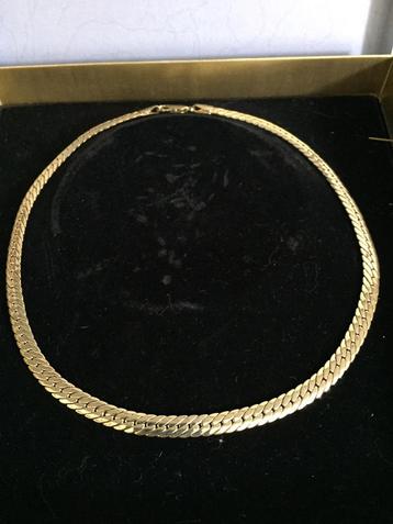 Zwaar vergulde Doublé Ketting choker Moederdag cadeau  🎁 